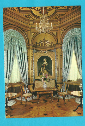 AK Trieste – Castello di Miramare. Sala XI - Il boudoir di Carlotta.