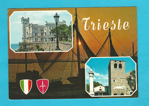 AK Trieste. Castello di Miramare.