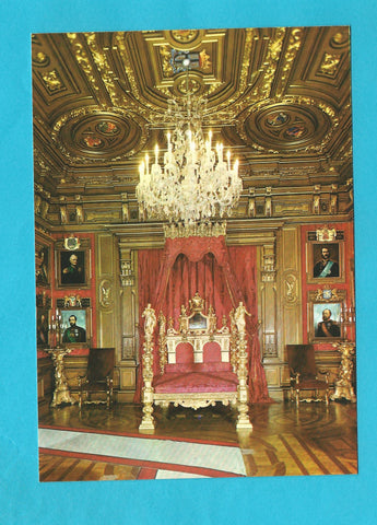 AK Castello di Miramare. Sala XIV - La sala dei regnanti.