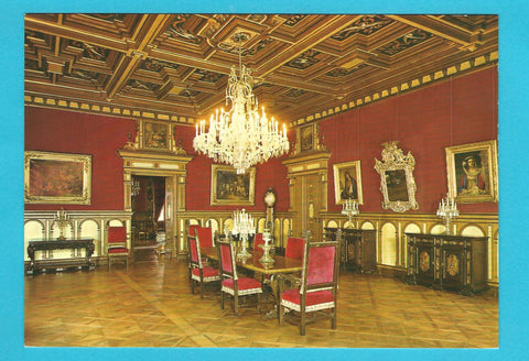 AK Trieste – Castello di Miramare. Sala XXI - La sala dei gabbiani.