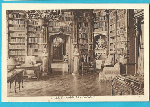 AK Trieste - Miramar - Biblioteca.