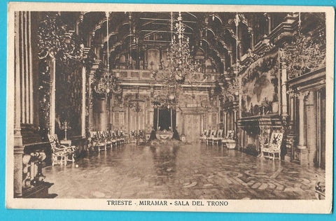 AK Trieste - Miramar - Sala del Trono.