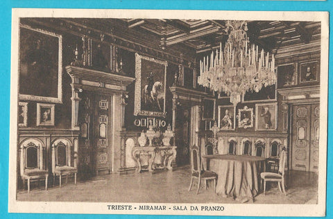 AK Trieste - Miramar - Sala da Pranzo.