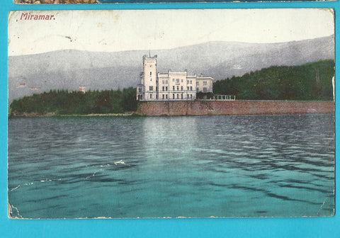 AK Trieste - Miramar. Il Parco.