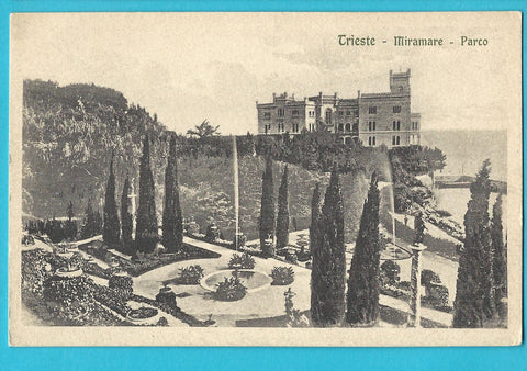 AK Trieste - Miramare - Parco.