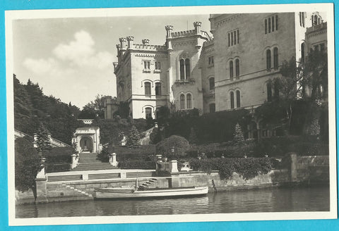 AK Trieste - Miramare - Gradinata Monumentale.