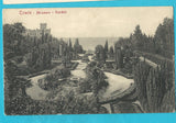 AK Trieste - Miramare - Giardini. (1900)