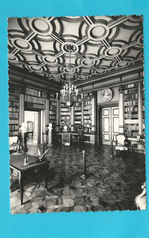 AK Trieste - Castello di Miramare. Biblioteca.