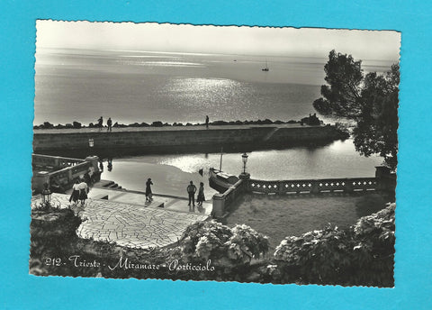 AK Trieste - Miramare - Porticciolo.