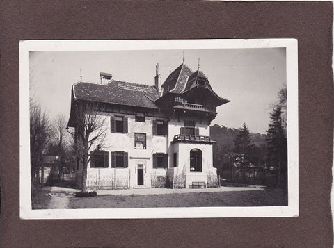 AK Hinterbrühl. Schloss Pension M. Zwierschütz.