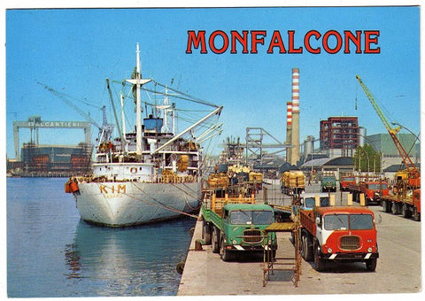 AK Monfalcone. Porto commerciale.