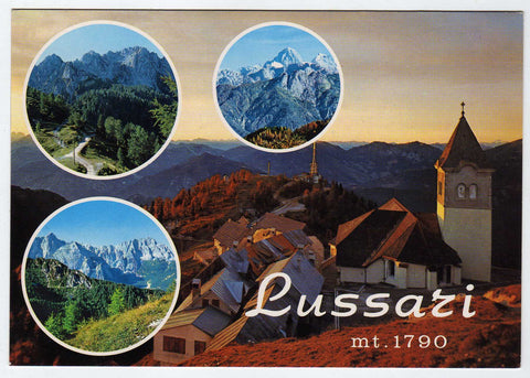 AK Tarvisio. Tramonto sul Monte Lussari.
