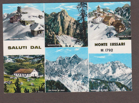 AK Saluti dal Monte Lussari.