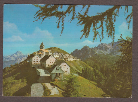 AK Monte Santo di Lussari. Il Santuario.