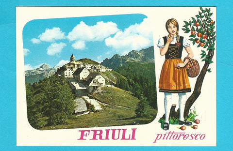 AK Santuario di Monte Lussari. Friuli pittoresco. Tarvisio.