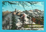 AK Santuario di Monte Lussari coi Gruppi del Mangart e del Cacciatore.
