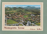 AK Montegrotto Terme. Panorama con lo sfondo i Colli Euganei.