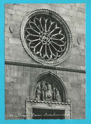 AK Muggia - Duomo - Particolare e rosone.