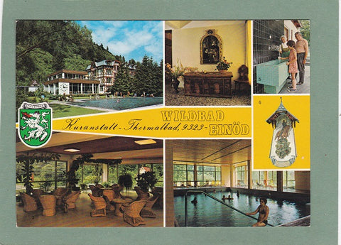 AK Wildbad Einöd. Kuranstalt Thermalbad.