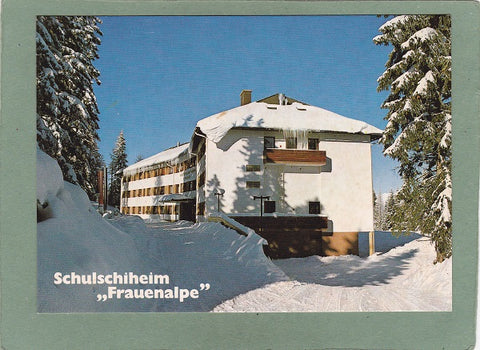 AK St. Georgen – Frauenalpe. Schischulheim Murau.