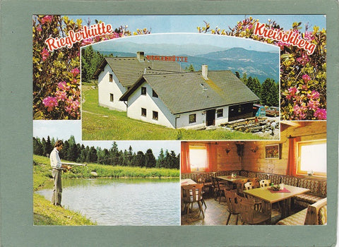 AK St. Georgen – St. Lorenzen. Gasthaus Rieglerhütte, Kreischberg.