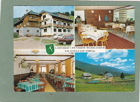 AK Alpengasthof Wohleser vlg. Riedl am Fiegler, Krakaudorf.