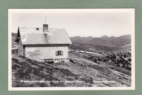 AK Klosterneuburgerhütte. Wölzer Tauern.