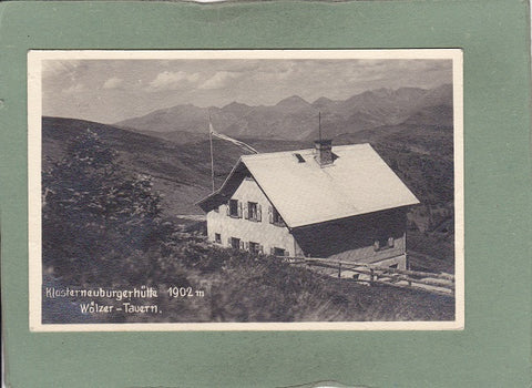AK Klosterneuburgerhütte. Wölzer Tauern.