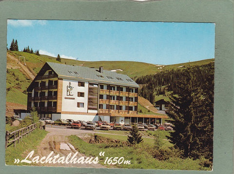 AK Lachtalhaus. Alpenhotel und Schischule. Karl Haas.