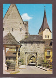 AK Oberwölz. Hintereggertor mit Spitalskirche und Stadtpfarrkirche.