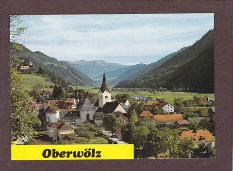 AK Oberwölz. Blick gegen Seetaler Alpen.