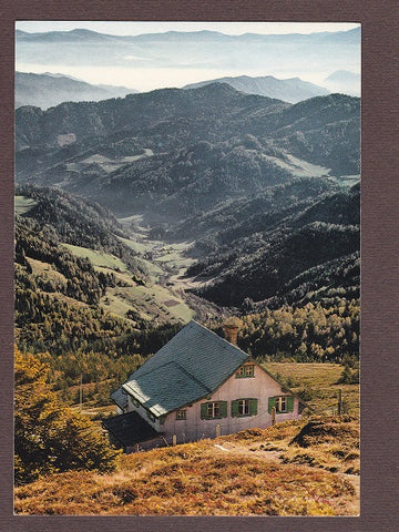 AK Klosterneuburger Hütte auf der Tanzstatt.