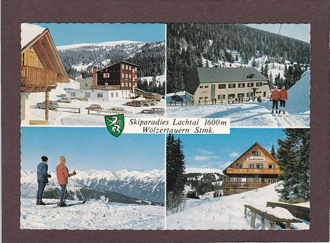 AK Lachtal. Lift mit Zinkenschlucht. Ungelaufen. Großformat. Verlag: Gattinger. Nummeriert: 6565. Zustand: gut.