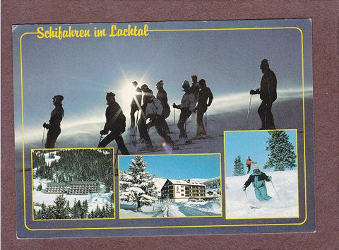 AK Schifahren im Lachtal. (1985)