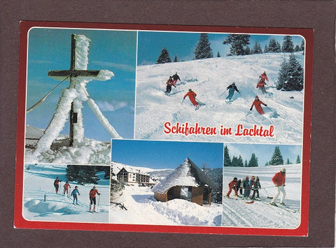 AK Schigebiet Lachtal. (1987)