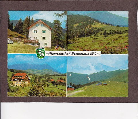 AK Oberwölz. Alpengasthof Greimhaus. Inh. Johann Kaiser. Forstboden 12.