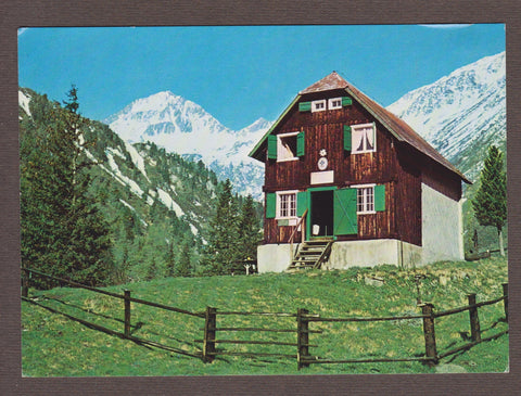 AK Neunkirchner Hütte. Wölzer Tauern. (um1976)