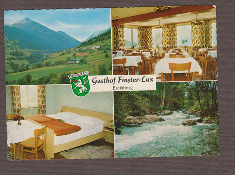 AK Eselsberg bei Oberwölz. Gasthof Finster-Lux.