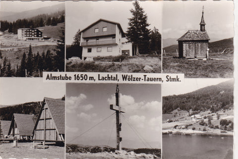 AK Almstube, Lachtal. Wölzer-Tauern.