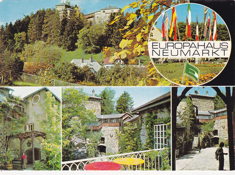 AK Neumarkt. Burg Forchtenstein. Europahaus.