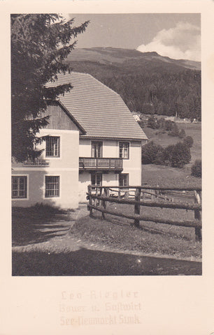 AK Neumarkt. Gasthaus Penker. Leo Riegler.