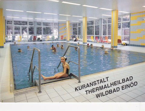 AK Kuranstalt Thermalheilbad Wildbad Einöd.