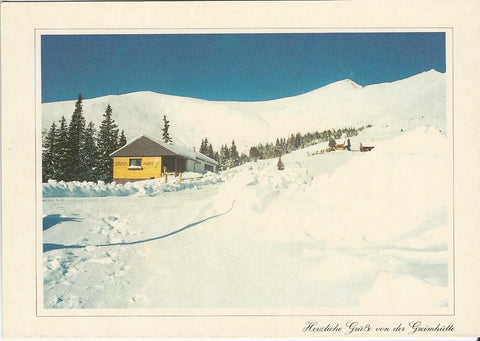 AK Jausenstation Greimhütte. Fam. Trattner. St. Peter am Kammersberg.