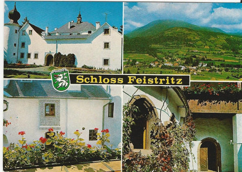 AK St. Peter am Kammersberg. Schloß Feistritz.