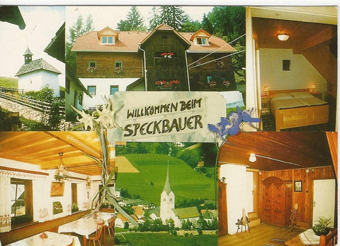 AK St. Peter am Kammersberg. Willkommen beim Speckbauer. Urlaub am Bauernhof. Glanz 79.