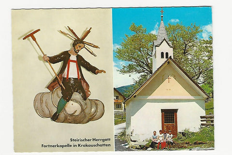 AK Fartnerkapelle in Krakauschatten. Steirischer Herrgott.