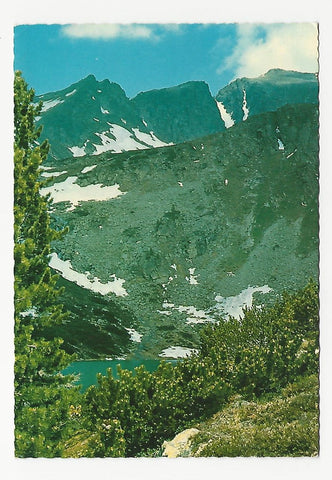 AK Wilder-See mit Bauleiteck und Krautgartenscharte - Niedere Tauern.