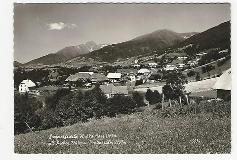 AK Krakaudorf mit Preber u. Tockneralm.