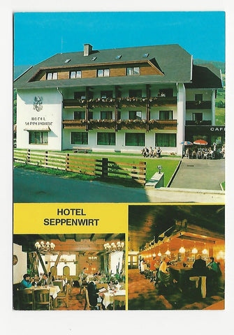 AK St. Lorenzen ob Murau. Hotel Seppenwirt. Familie Mühlbacher.