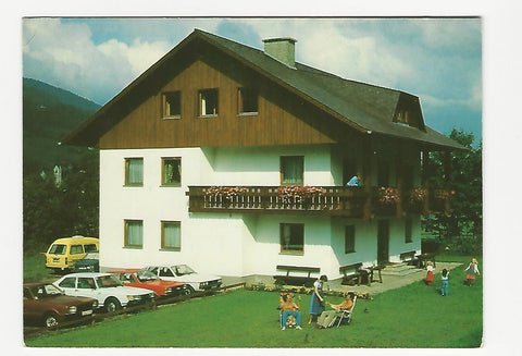 AK St. Lorenzen 163. Pension Hedi. Hedwig Mühlbacher.